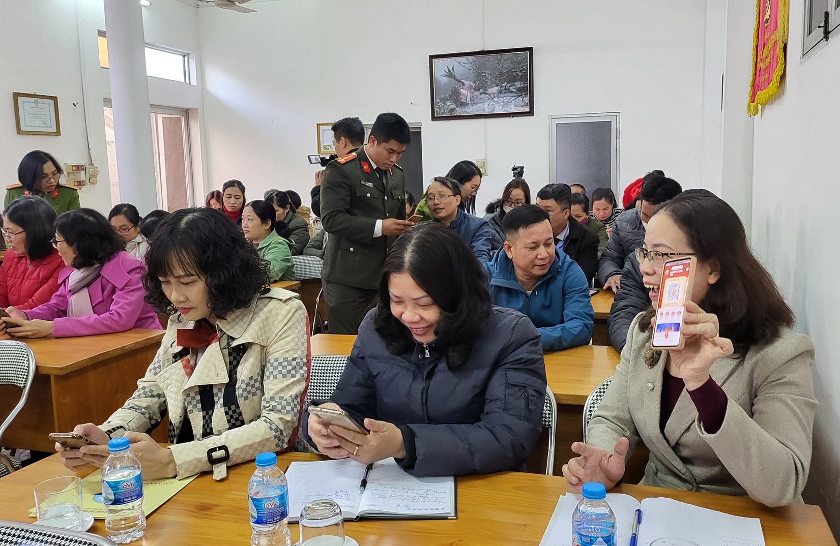 Công đoàn CATP tuyên truyền về Đề án 06 và Định danh điện tử tại Công ty CP Tin học và Công nghệ Hàng Hải 